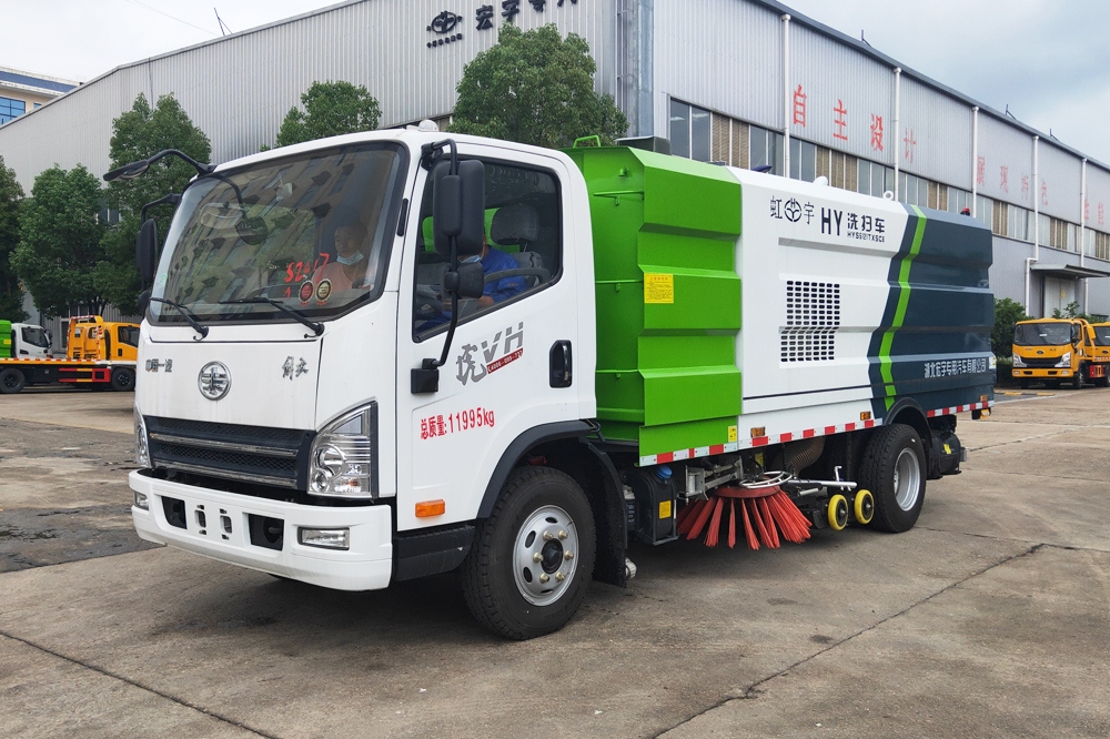 宏宇解放9m³洗扫车